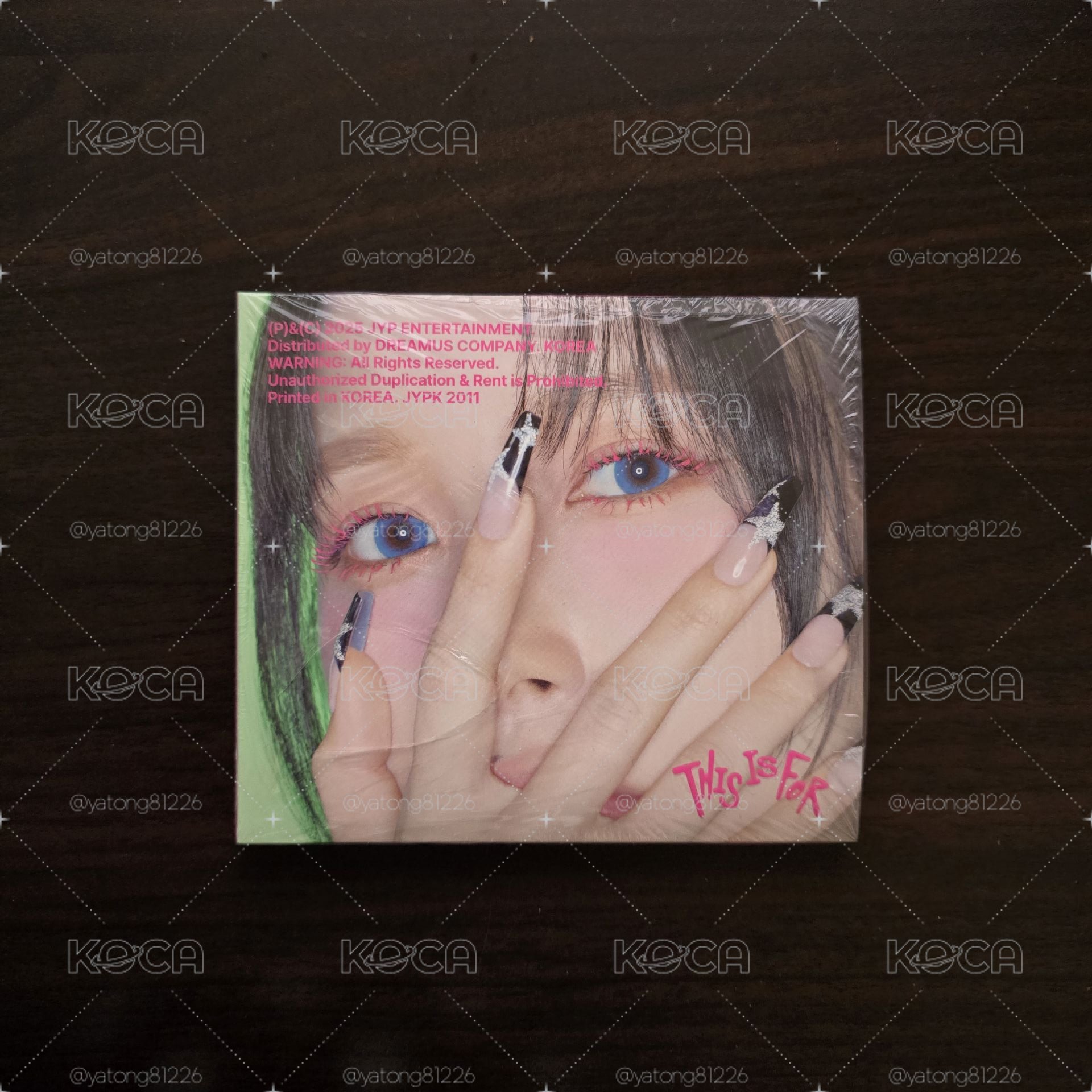 TWICE MINA THIS IS FOR DIGIPACK ver. 未拆專