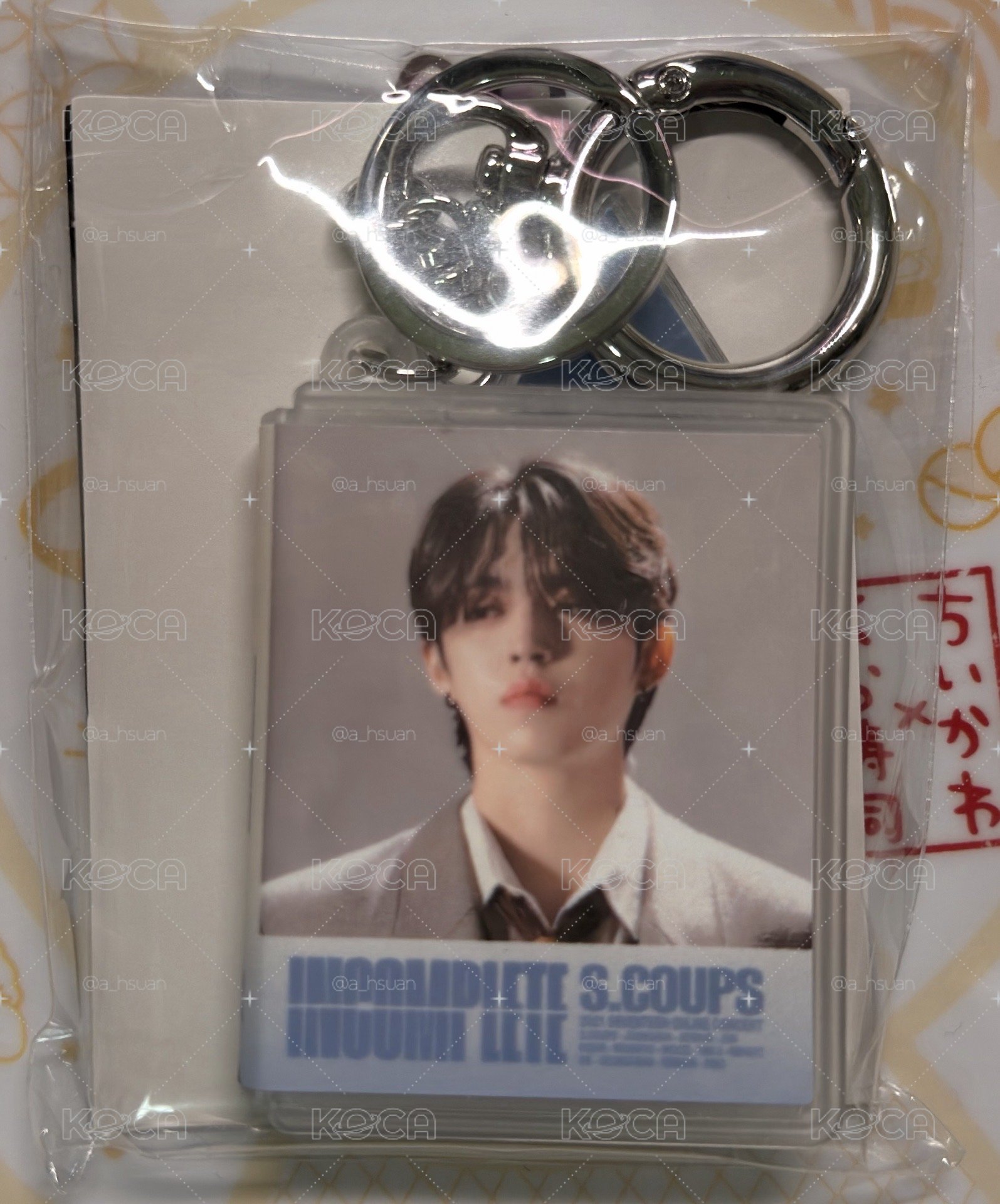 SEVENTEEN S.COUPS DK THE8 安可吊飾