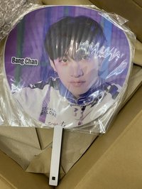 燦 JYP家族快閃扇 含綁5張