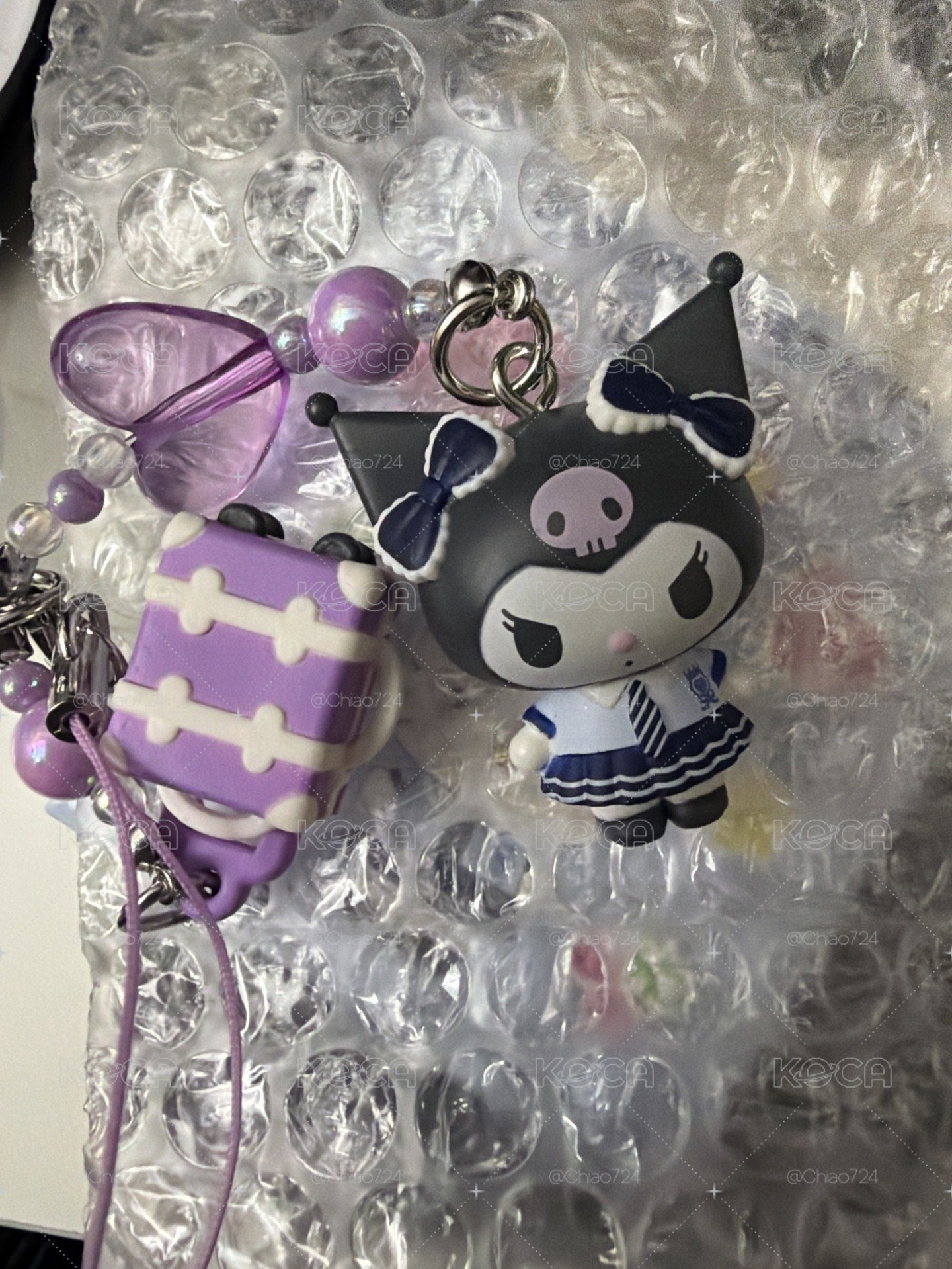 三麗鷗學院閃耀之旅盲盒吊飾 庫洛米