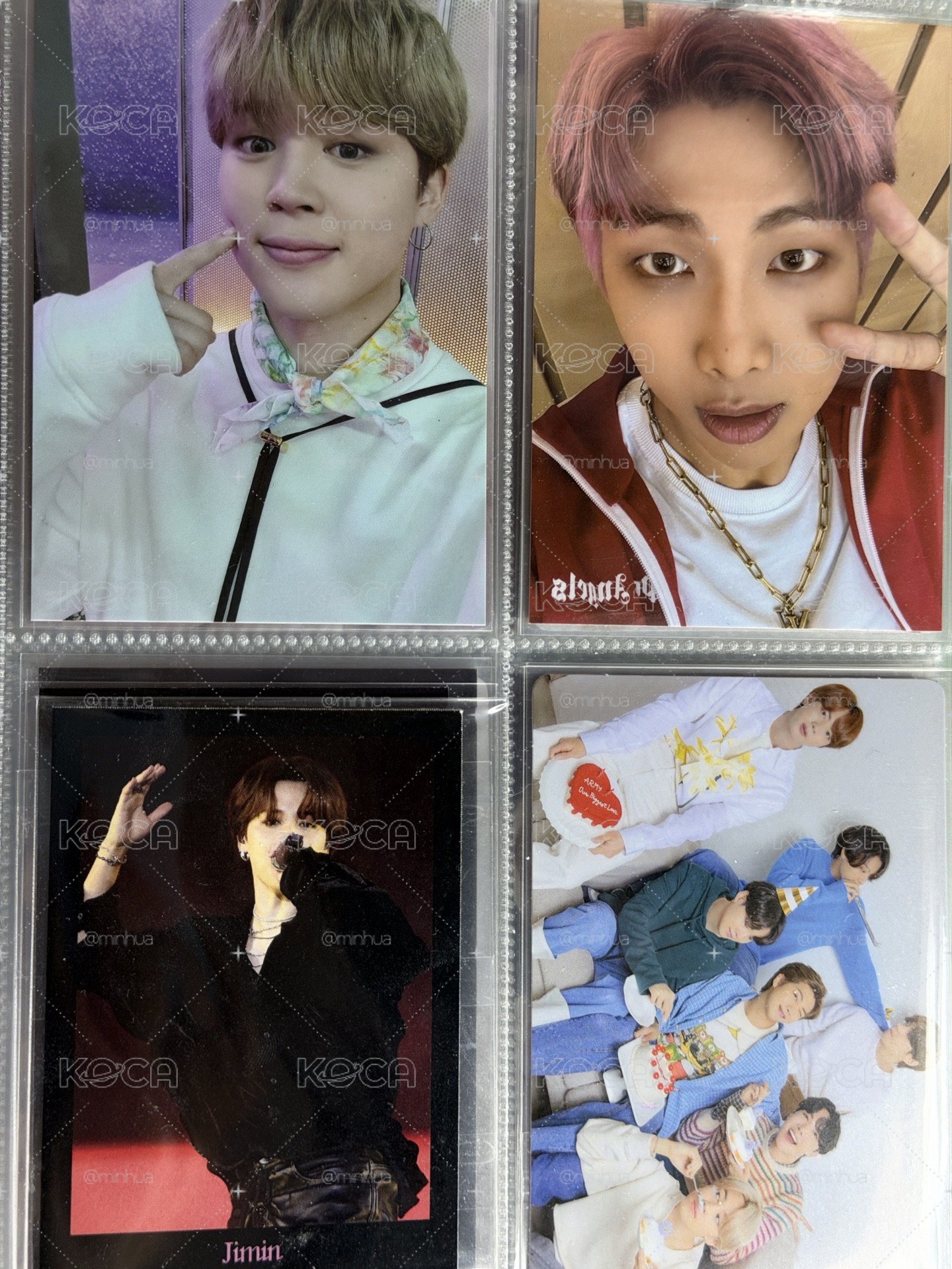 防彈少年團 BTS 成員小卡、特典卡