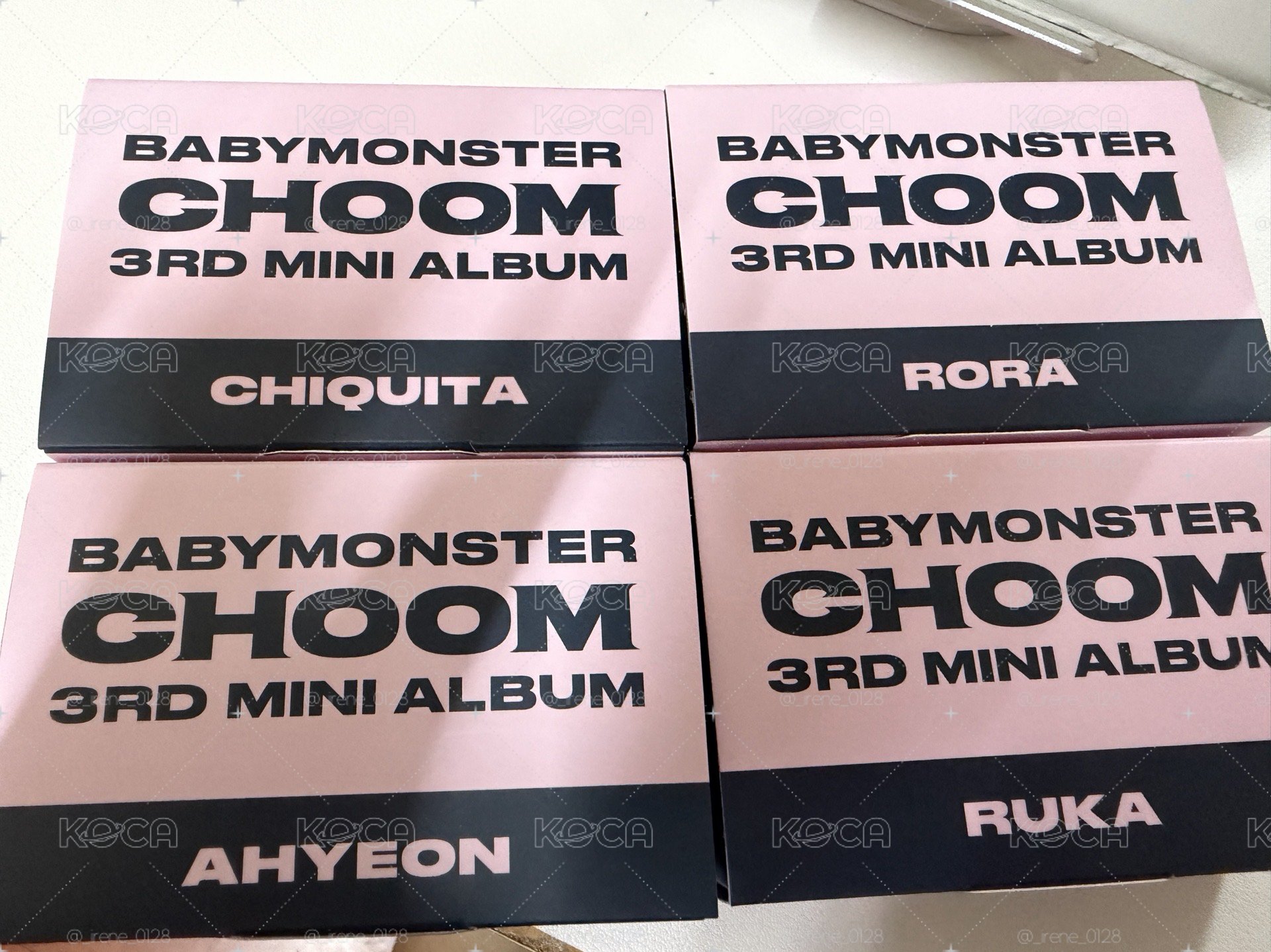 춤 (CHOOM) Plush keyrlng Ver. 專輯卡 