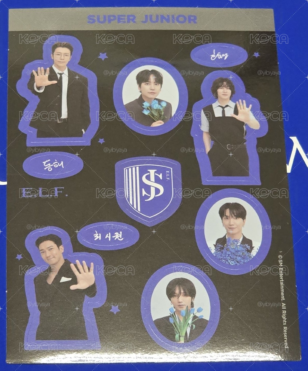 SJ wvs會員禮 拆set