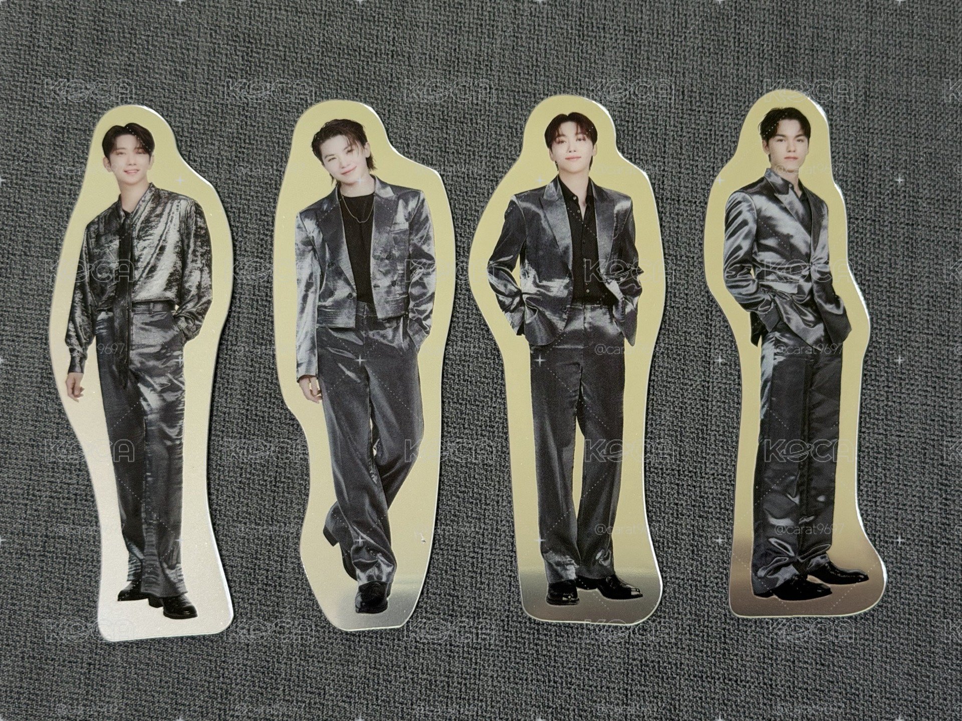 Seventeen Right Here 金屬貼紙