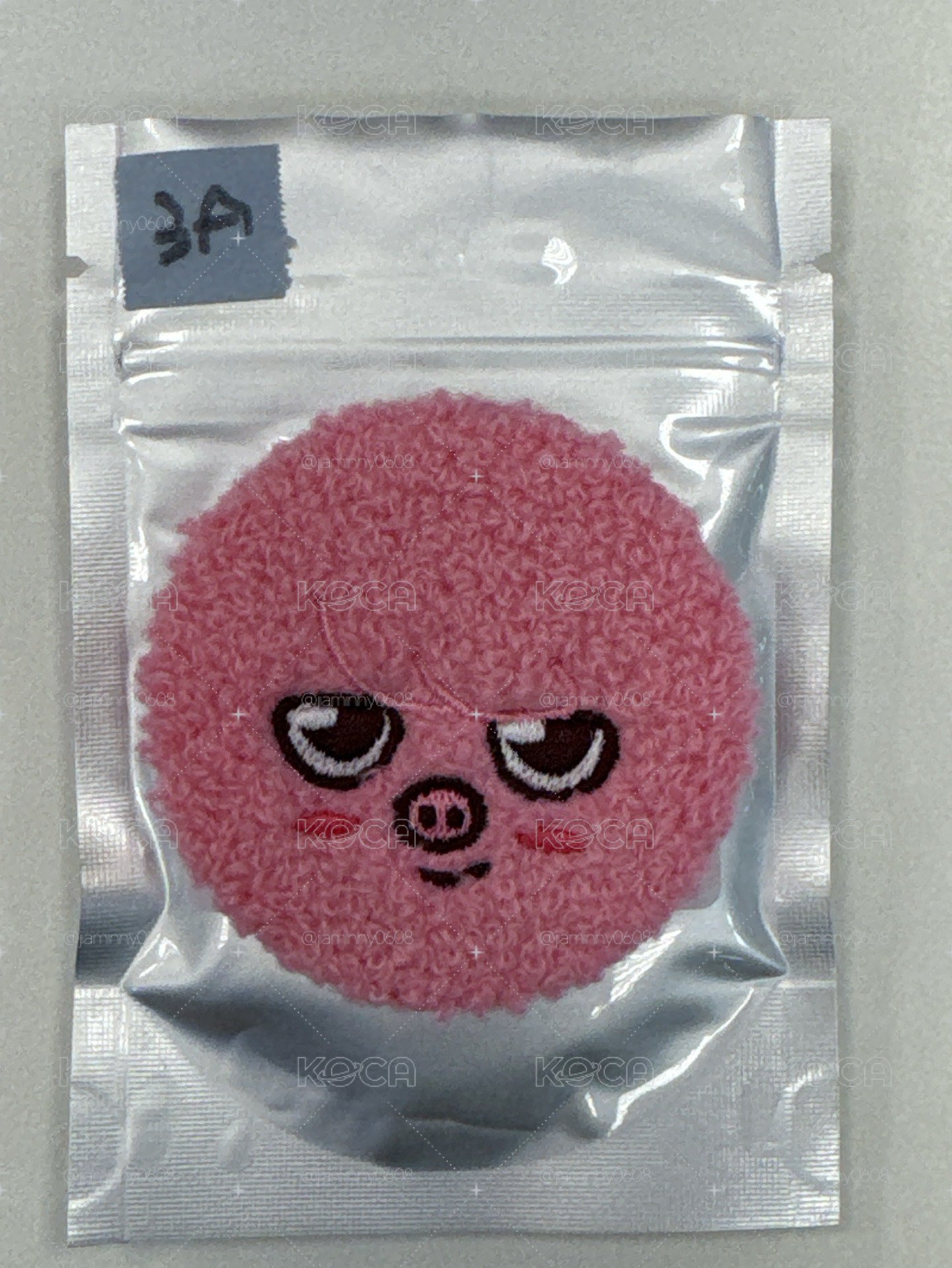 毛絨徽章 彬