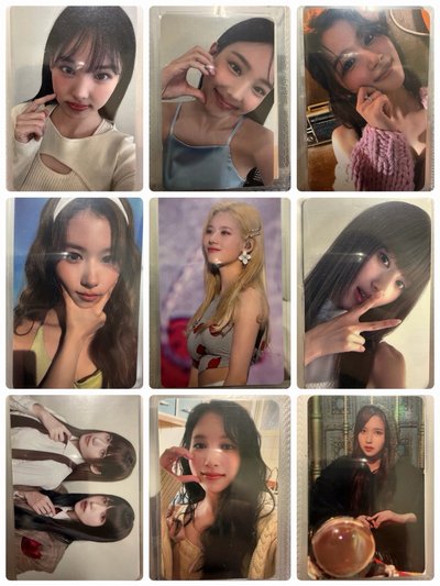 TWICE 各成員小卡（部分不當綁物）