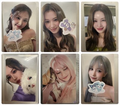 TWICE 各成員小卡（部分不當綁物）