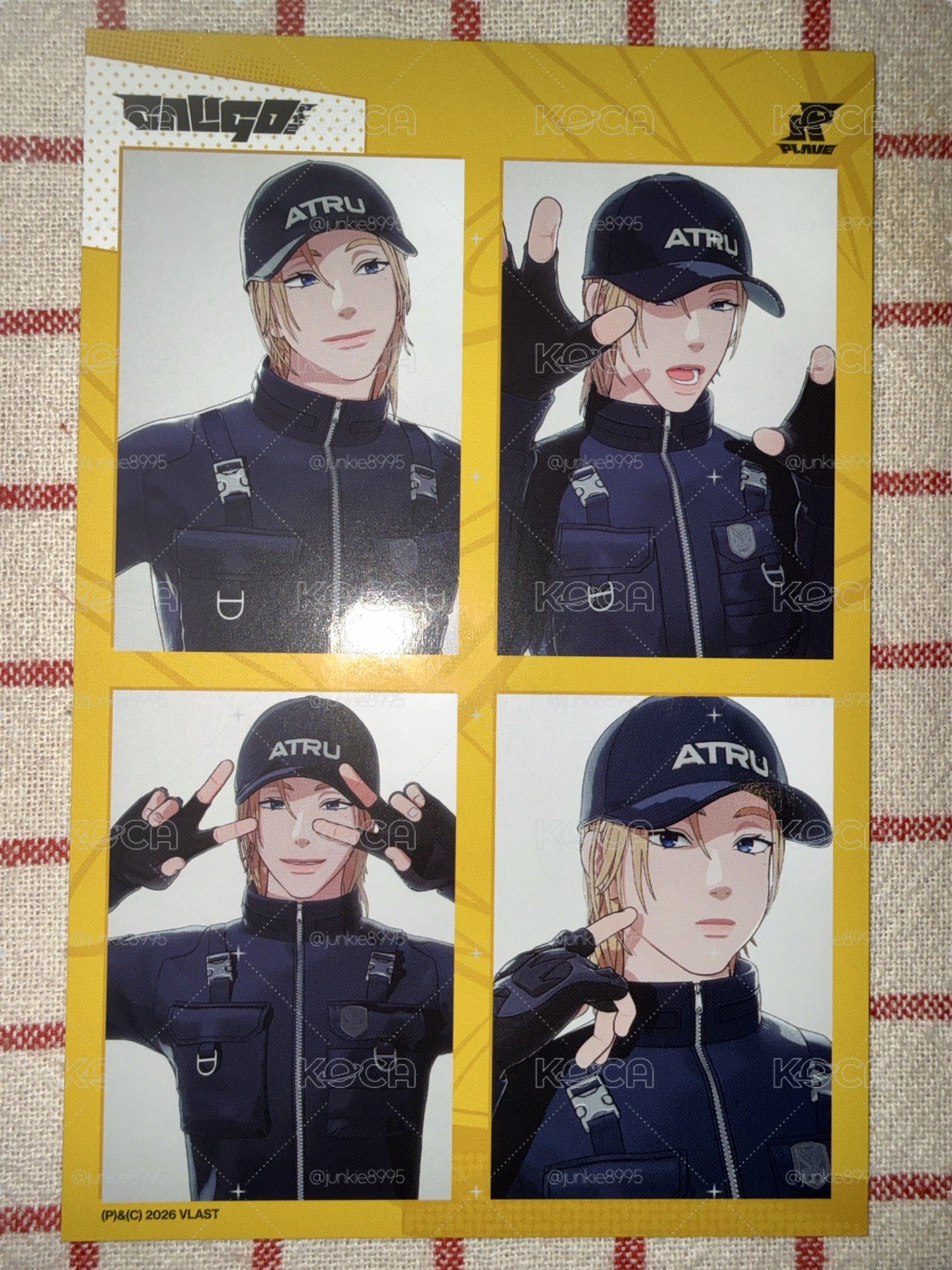 迷四 PHOTOBOOK Ver. 專輯卡 四格（完美主義勿下單唷）