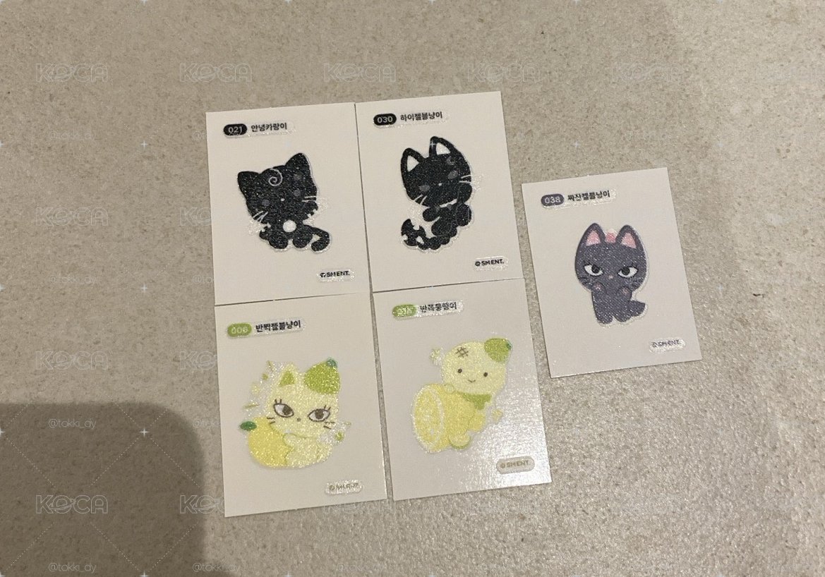 aespa-Lemonade 快閃店貼紙 現貨*6/6回國寄出