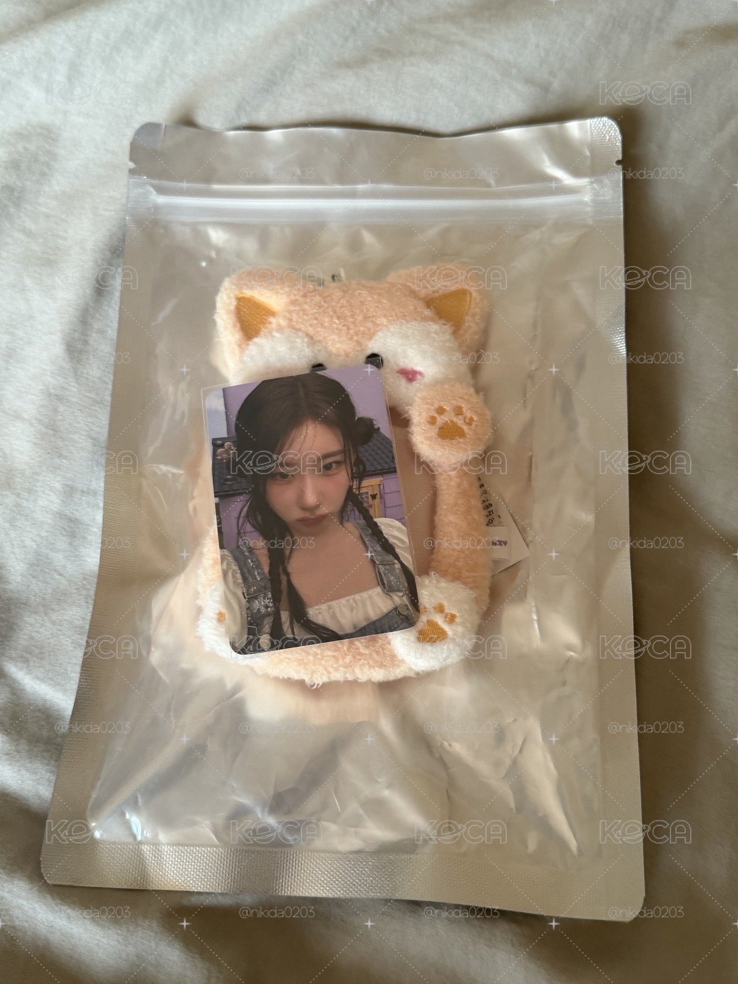 2024 ITZY  FM 毛絨TWINZY BABY ver. 卡套