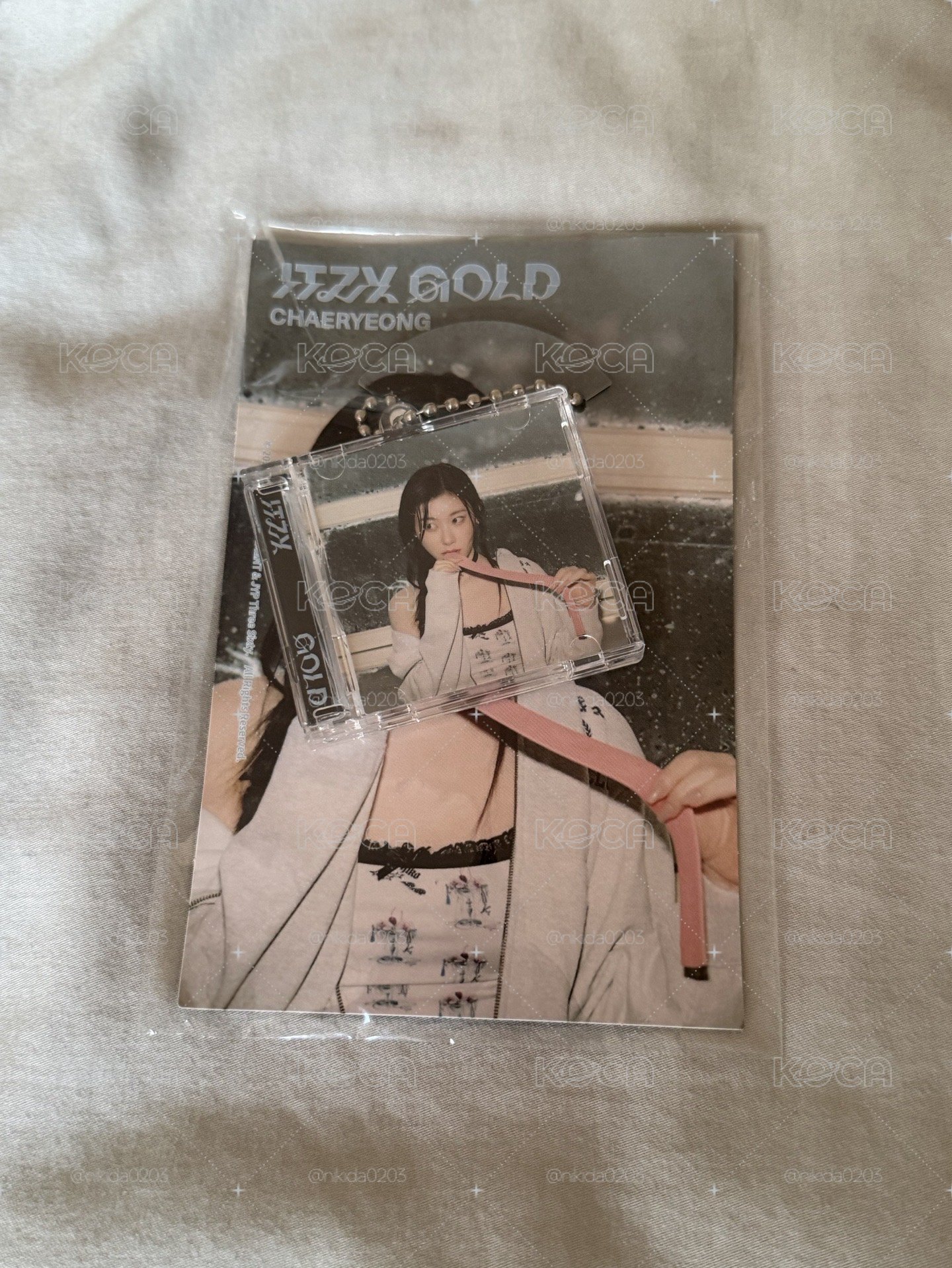 GOLD快閃店領CD鑰匙圈