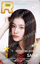 SUPERSTAR IN PARIS 遊戲卡 