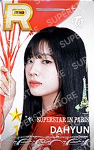 SUPERSTAR IN PARIS 遊戲卡 