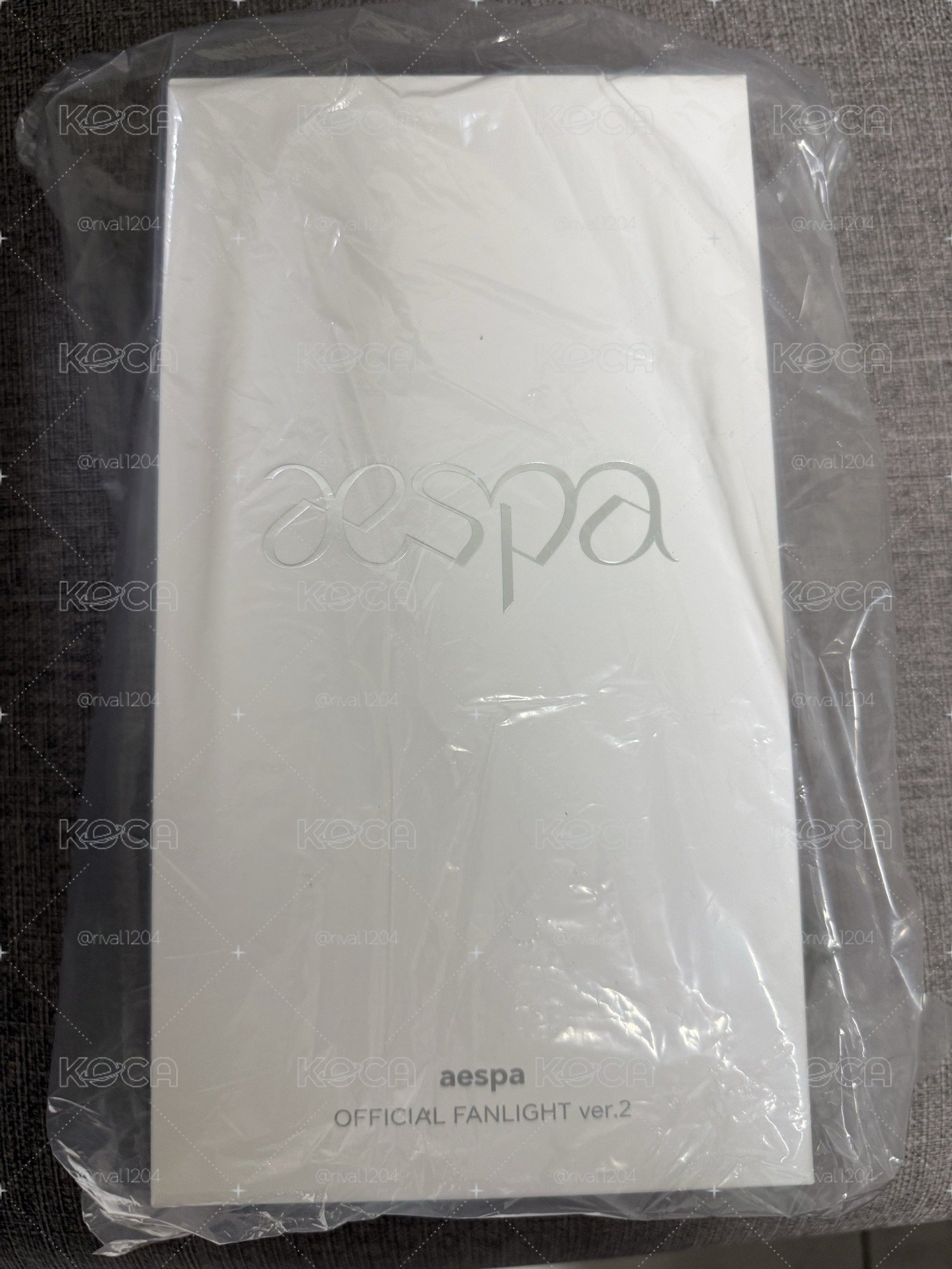 售 aespa手燈 全新未拆