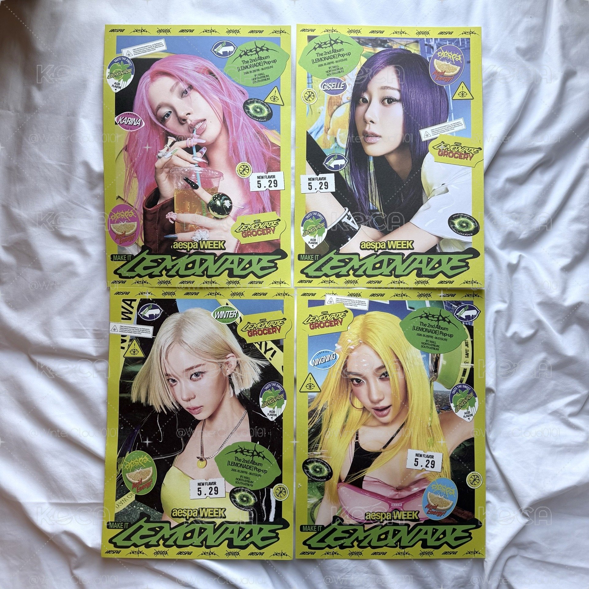 Lemonade快閃店海報