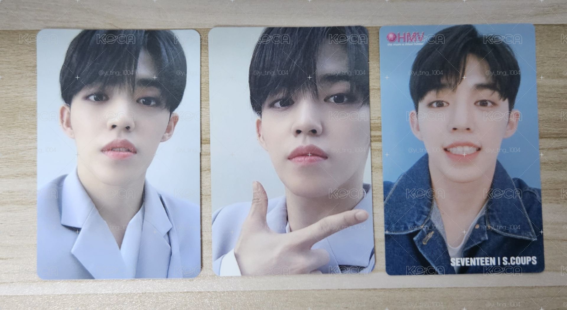 SEVENTEEN Happy Ending 勝喆 S.COUPS 小卡 專卡 特典卡 HMV