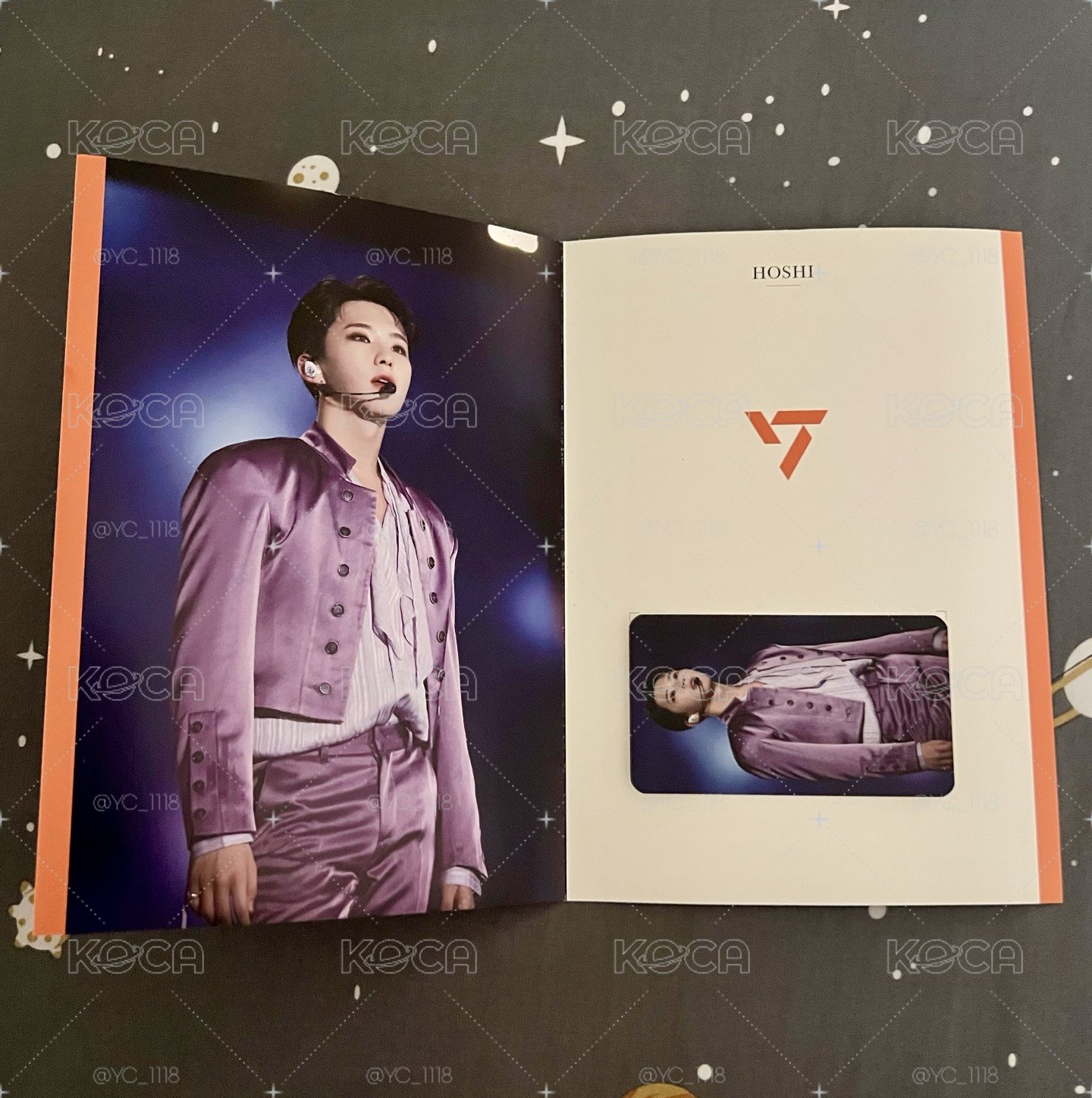 HOSHISEVENTEEN BE THE SUN THE CITY小卡】Hoshi 南海電車紀念票卡