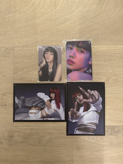 Blackpink Lisa 小卡 明信片