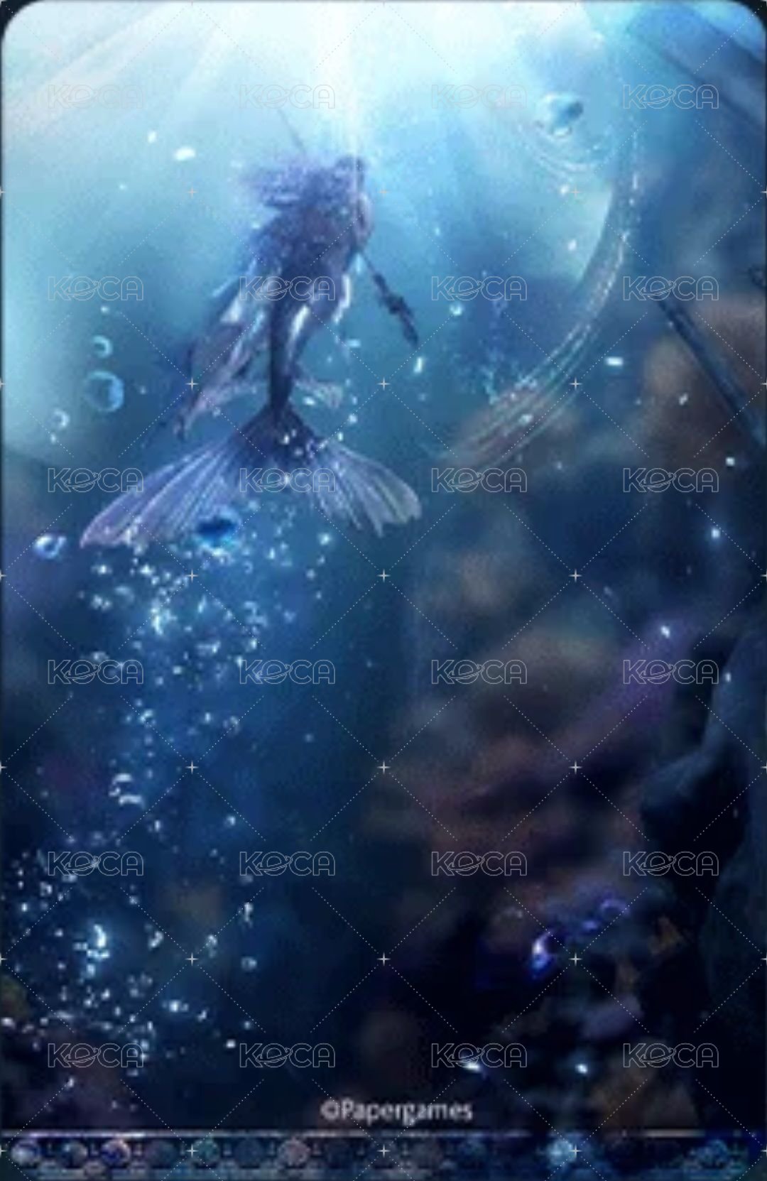 大海神 周邊卡  背面