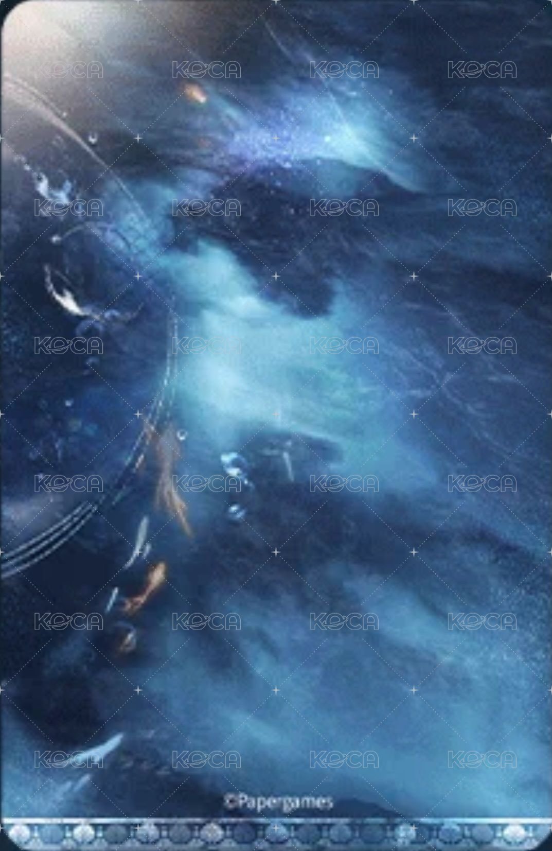 大海神 周邊卡  背面