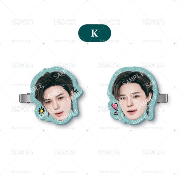 全新 僅拆封確認款式 現貨 &team BTW 髮夾 K
