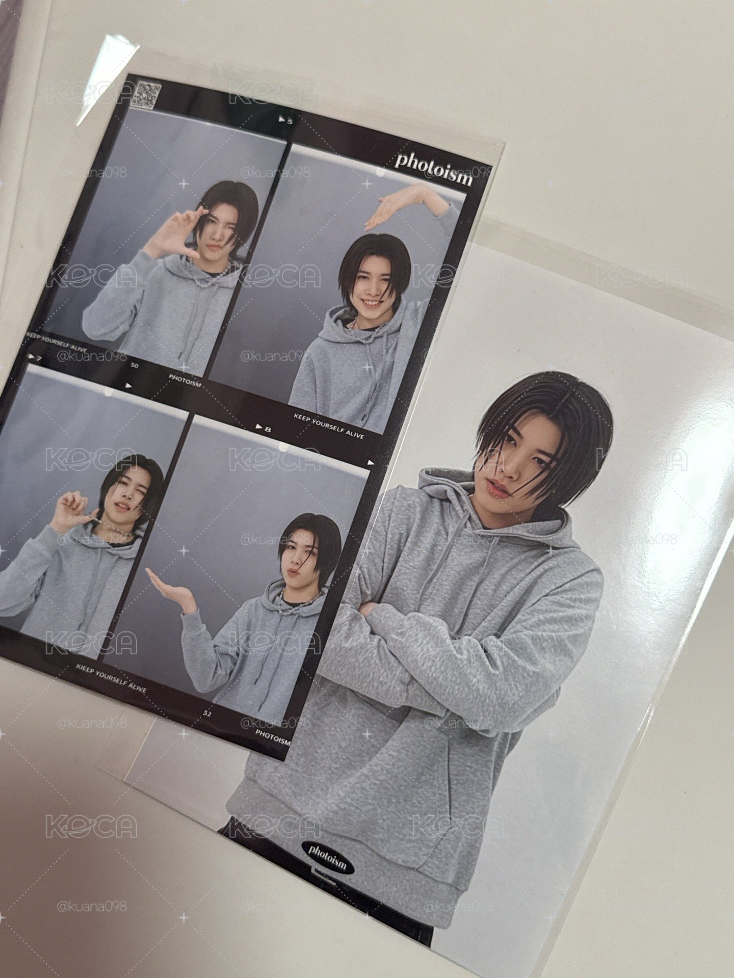 photoism 人生四格卡 HOODIE WITH ME! 路易