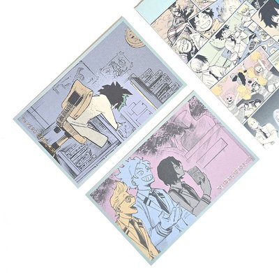 我的英雄學院 原畫展 回憶小卡 三笨蛋+小綠谷 有原包