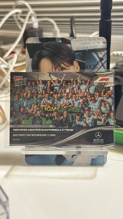 ⚡️Topps NOW Formula 1 2026 15 Kimi Antonelli George 普卡
