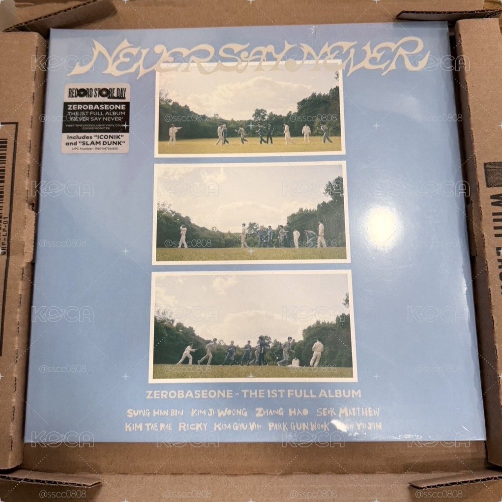 ZB1 現貨 正規一 黑膠 RECORDS STORE DAY