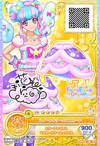 《偶像學園 on Parade！》機台卡片系列（共6彈） 簽名版本 三星卡 PR卡 裙子