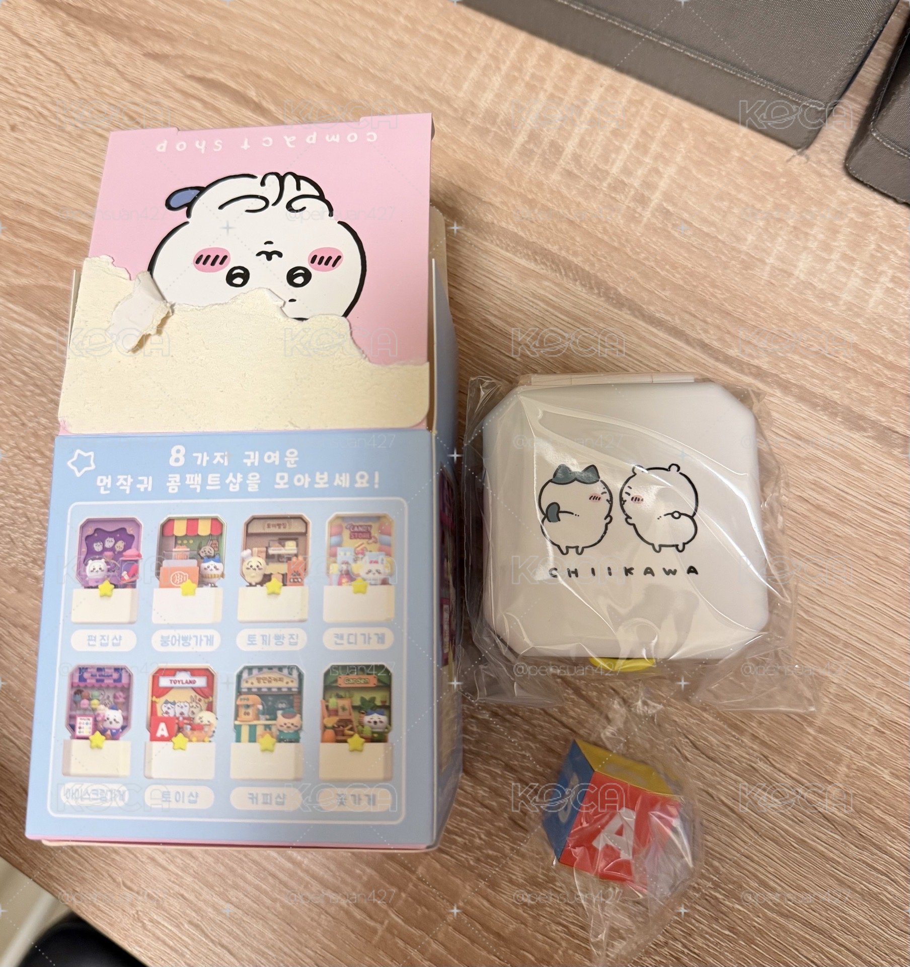 韓國限定珠寶盒盲盒 栗子和師傅