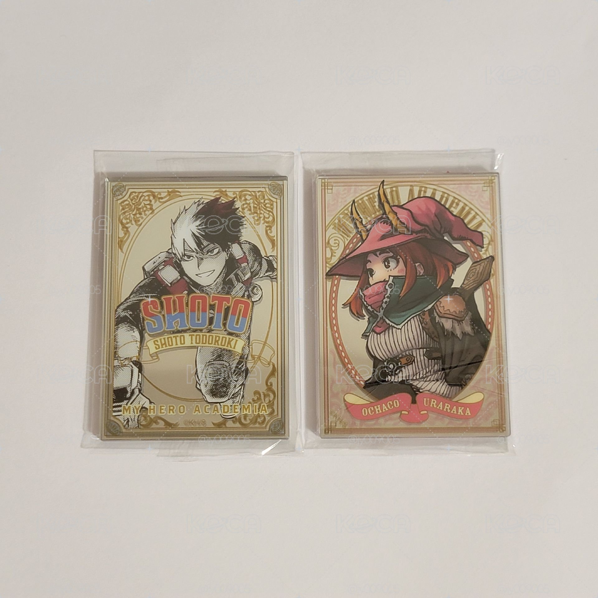 全新 僅拆檢／我的英雄學院 MHA jump shop 原畫展 壓克力鏡面貼