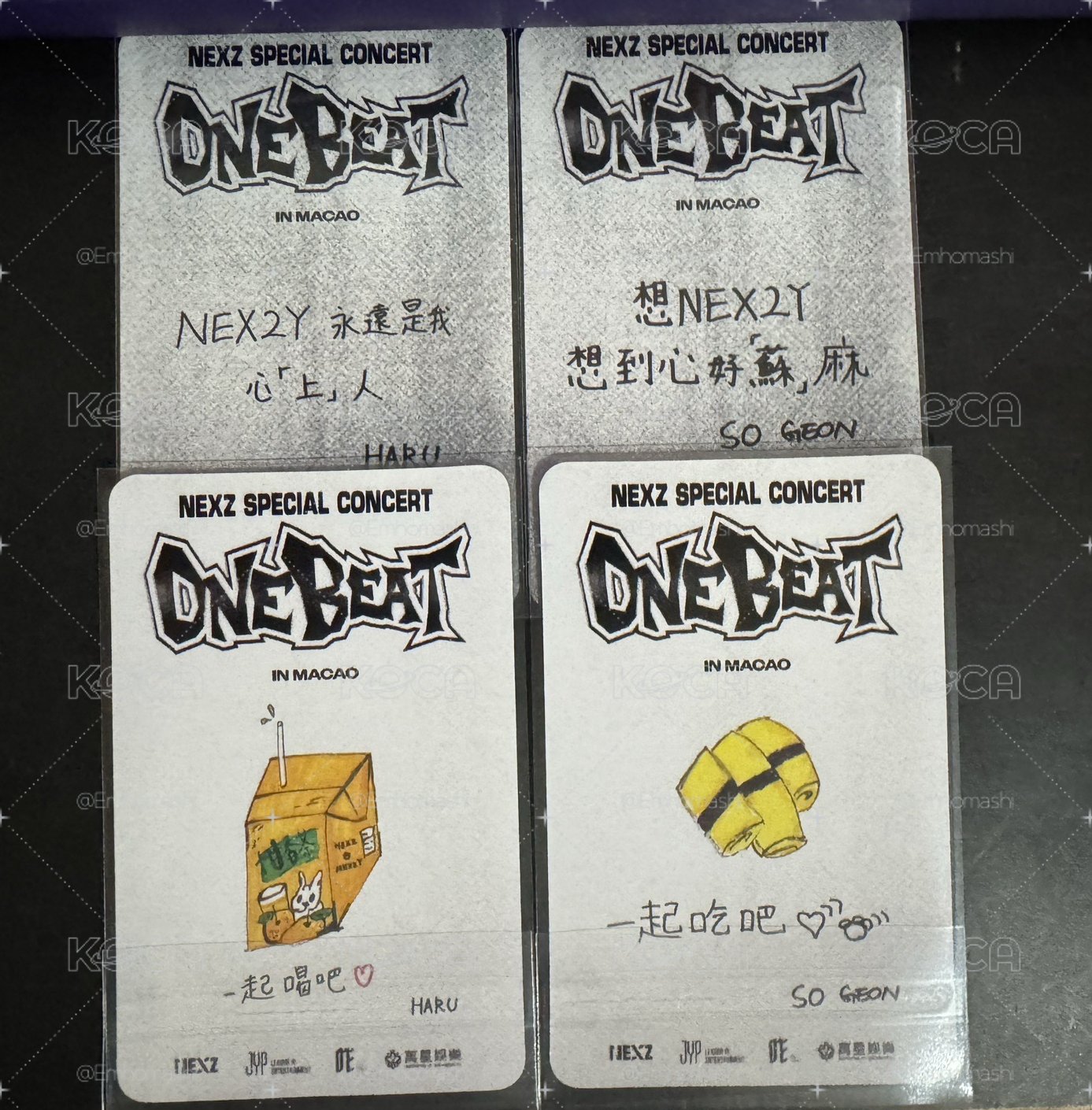 ONE BEAT 澳門場 Day1、2 入場卡
