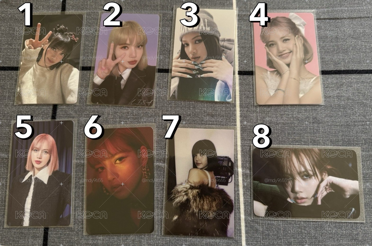 出清售 BLACKPINK LISA 特典/專卡