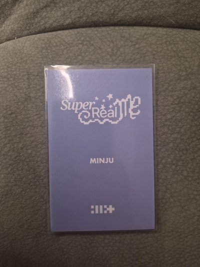 minju出道打歌卡