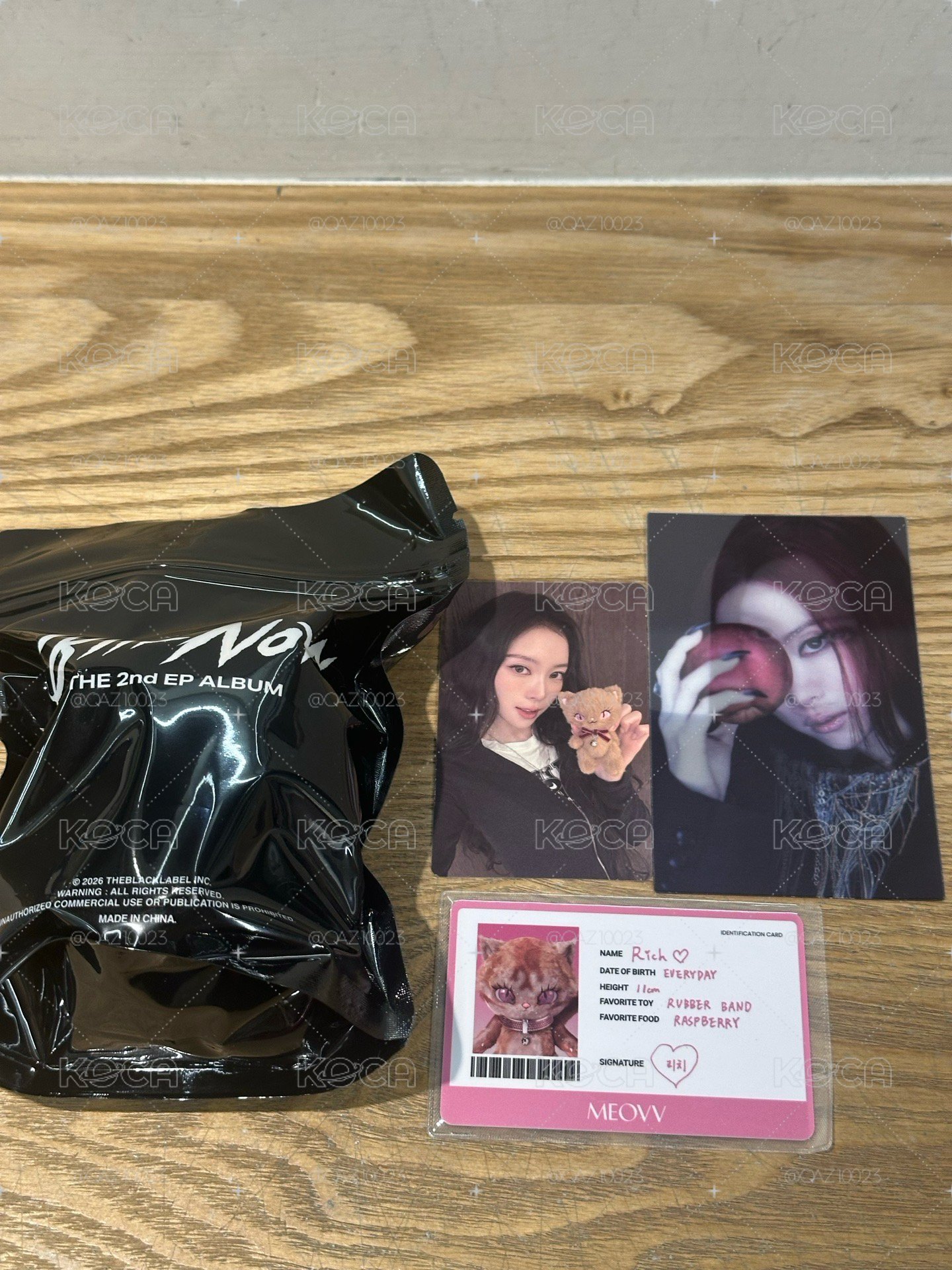 現貨 娃全新未拆 MEOVV BITE NOW 娃專 Narin