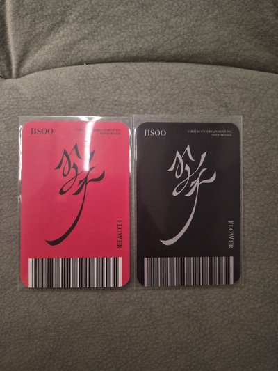 Jisoo 花房特典