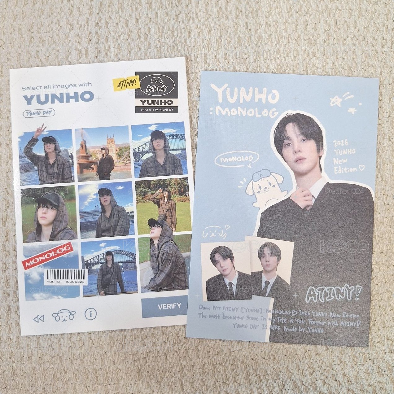 ATEEZ｜潤浩｜2026生日MD卡