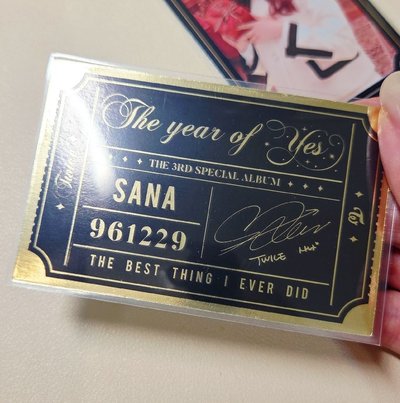 TWICE 特三 TYOY Sana 專卡💫