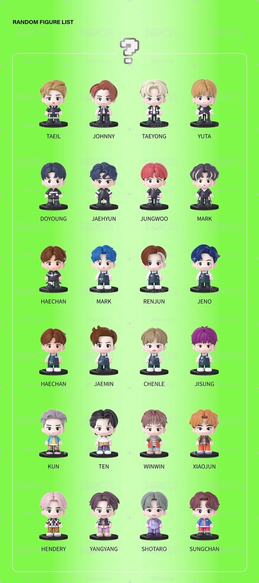 NCT CCOMAZ 盲盒