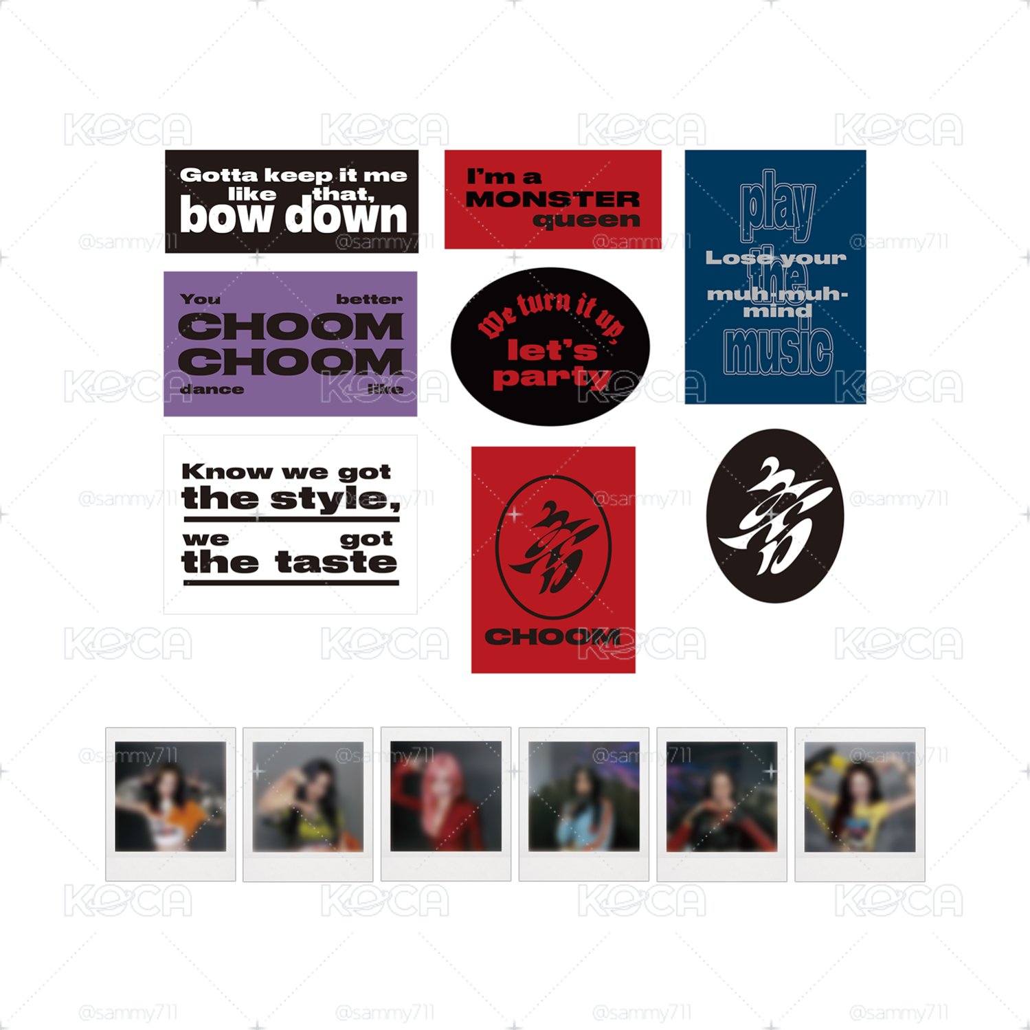<現貨>BABYMONSTER CHOOM週邊