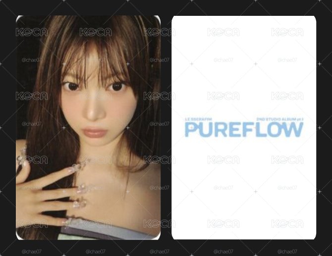 🔅PUREFLOW yes24 特典卡 ver. PB