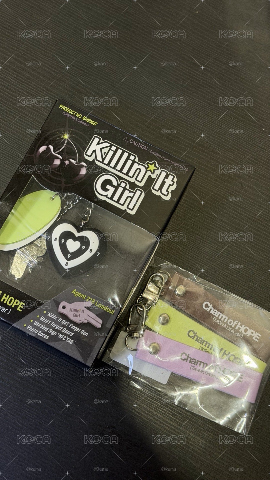 Jhope Killing it girl空專+特典吊飾