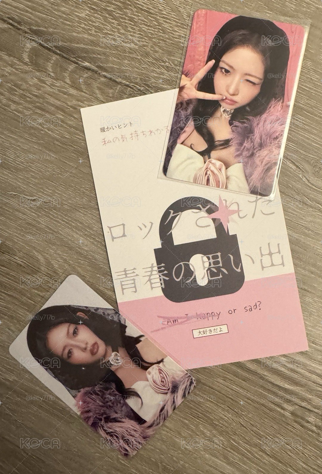 IVE Rei 怜 SECRET 星船 PB 特典卡💗