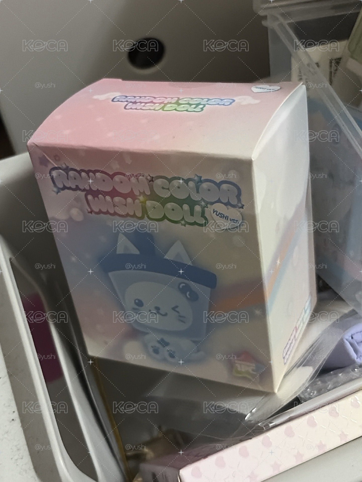 彩娃 粉色yushi 全新未拆 wm下單