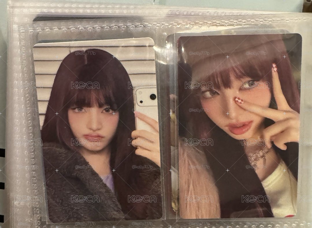 💖 IVE 栗 Liz REVIVE+ wm1.0 特典卡 &BANGERS Liz 專卡 💖