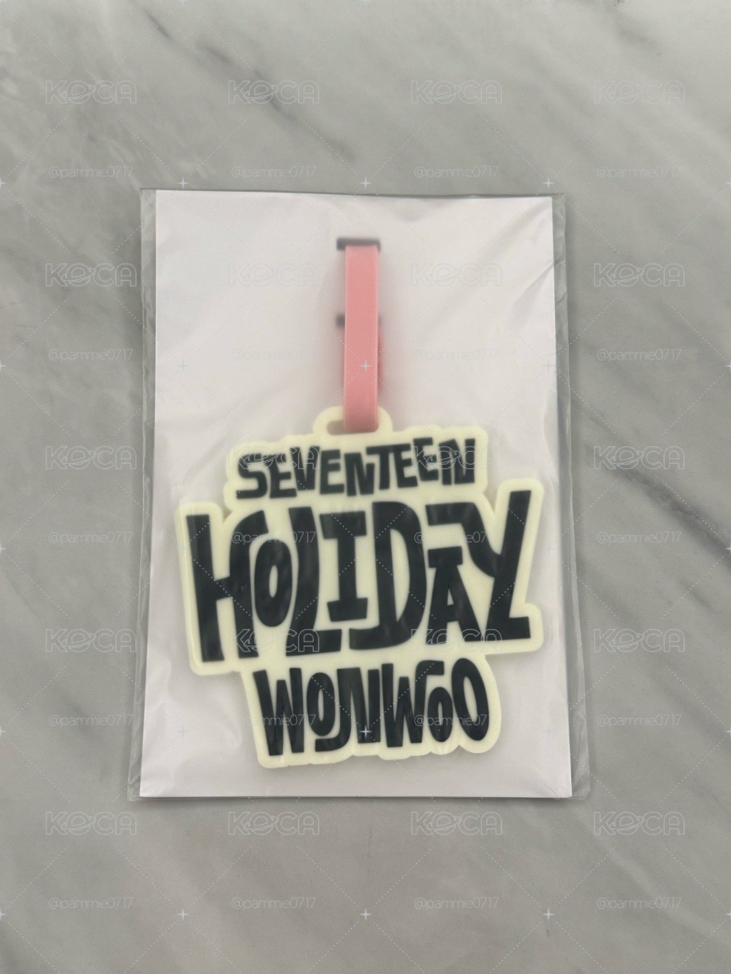 全新 HOLIDAY行李吊牌含卡 圓佑🐈‍⬛