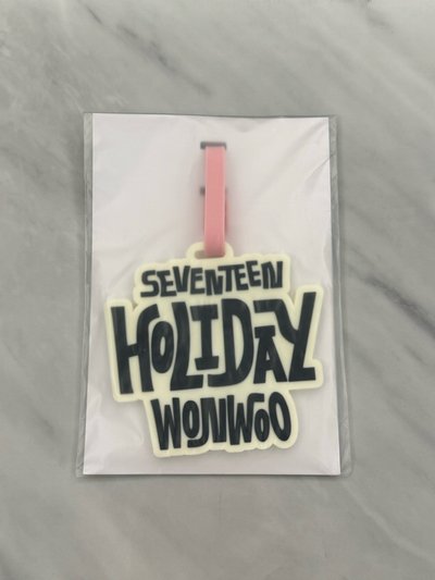 全新 HOLIDAY行李吊牌含卡 圓佑🐈‍⬛