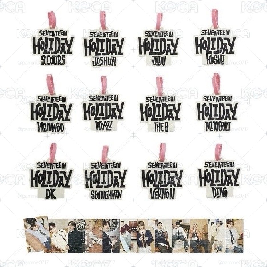全新 HOLIDAY行李吊牌含卡 圓佑🐈‍⬛