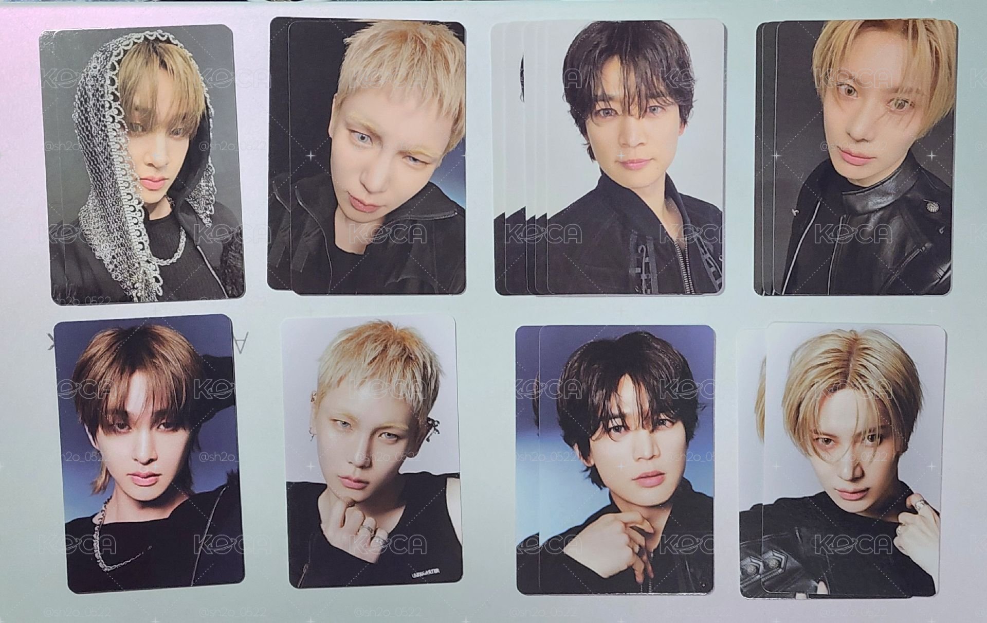 SHINee 八巡卡包小卡